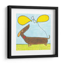 Super Animal - Dachshund - Tatijana Lawrence | Cuadro decorativo de Canvas Lab