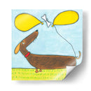 Super Animal - Dachshund - Tatijana Lawrence | Cuadro decorativo de Canvas Lab