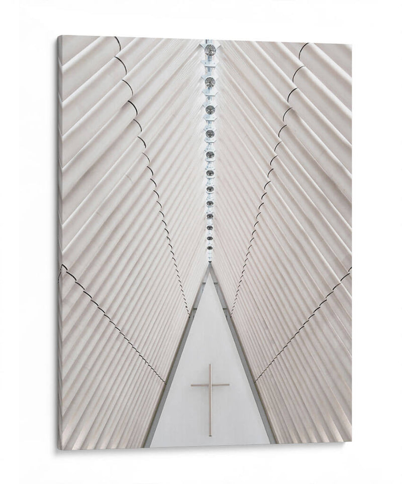Iglesia minimal | Cuadro decorativo de Canvas Lab
