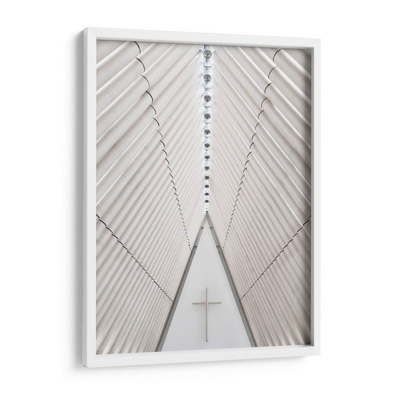 Iglesia minimal | Cuadro decorativo de Canvas Lab