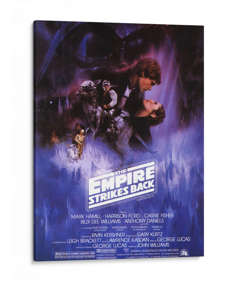 The Empire Strikes Back SW | Cuadro decorativo de Canvas Lab