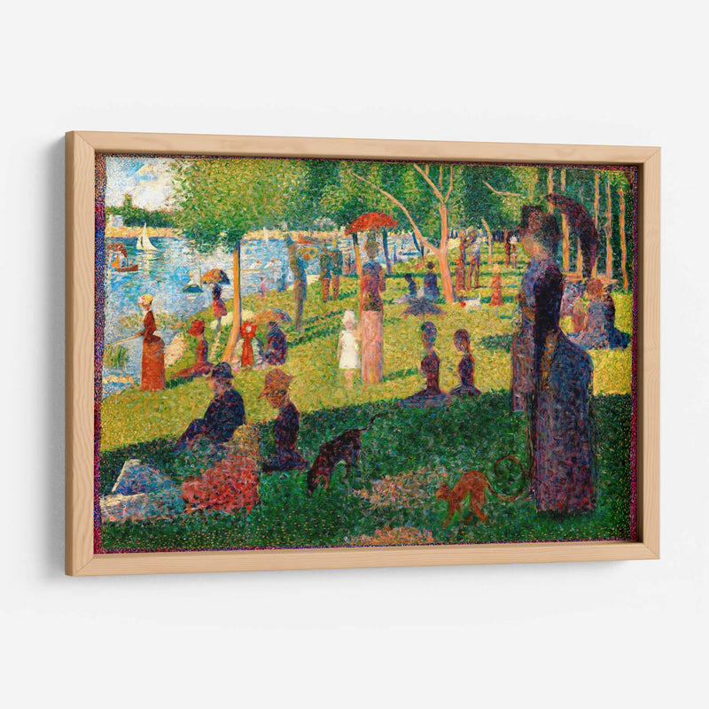 Un Domingo En La Grande Jatte - Georges Seurat | Cuadro decorativo de Canvas Lab