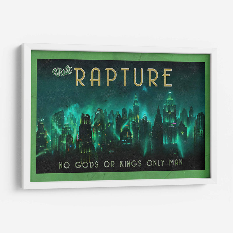 Visit Rapture | Cuadro decorativo de Canvas Lab
