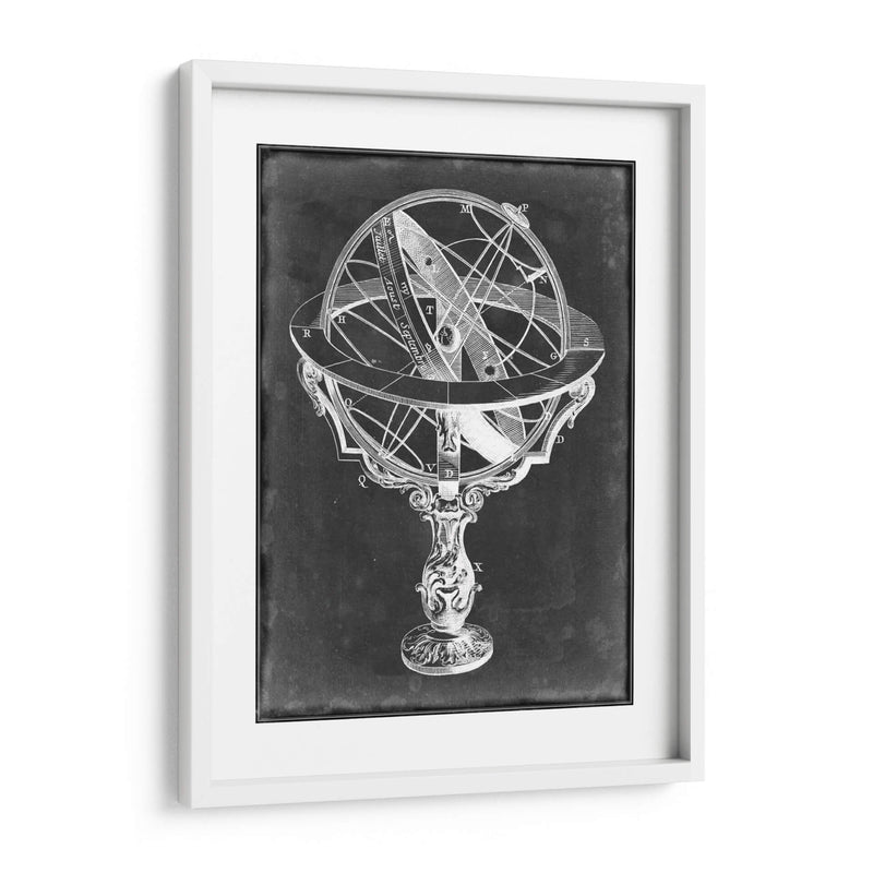Esfera Armilar En Carboncillo Ii - Studio W | Cuadro decorativo de Canvas Lab