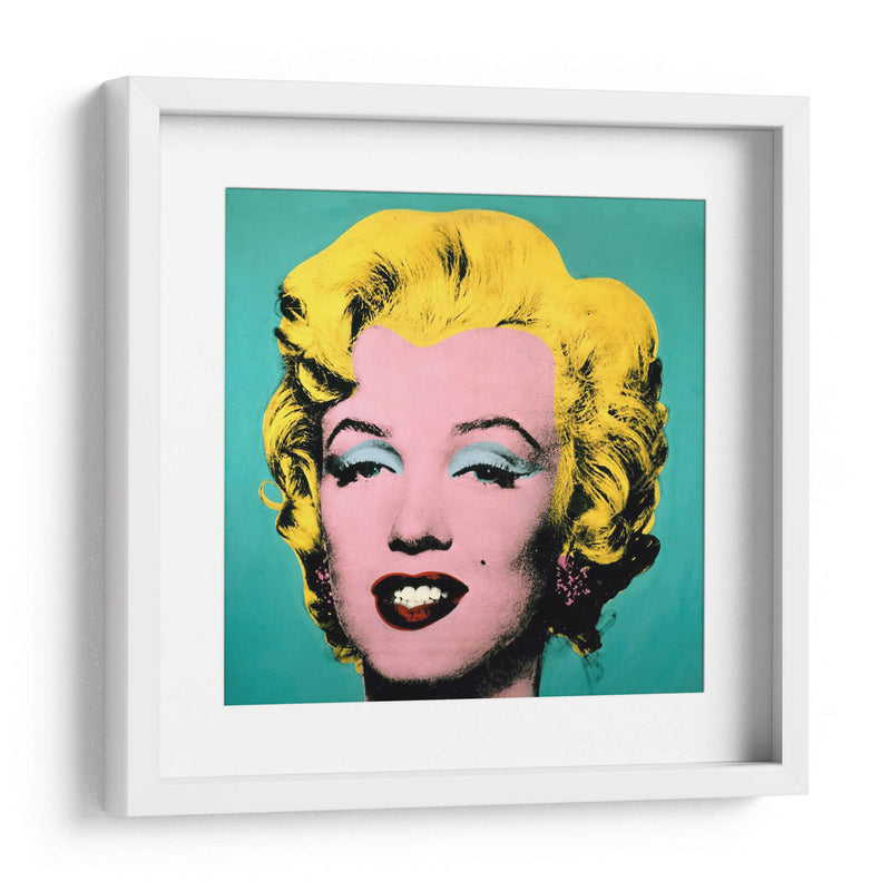 Monroe turquoise | Cuadro decorativo de Canvas Lab