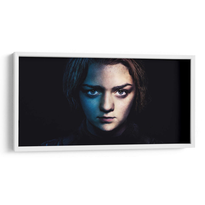 Arya Stark en azul | Cuadro decorativo de Canvas Lab