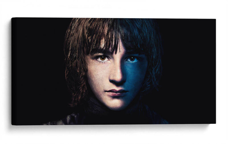 Bran Stark en azul | Cuadro decorativo de Canvas Lab