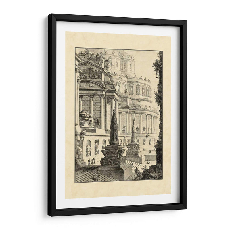 Ruinas Romanas Vintage Iii - Giovanni Piranesi | Cuadro decorativo de Canvas Lab