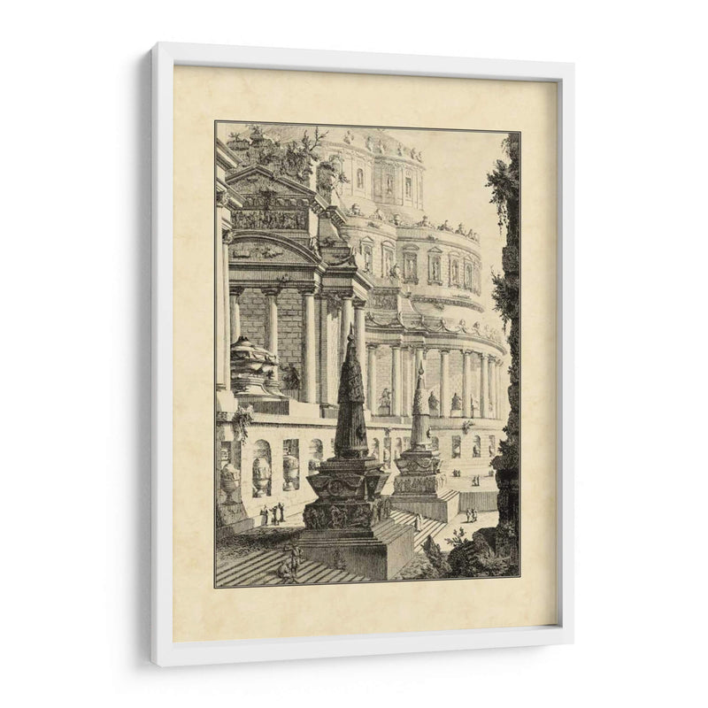 Ruinas Romanas Vintage Iii - Giovanni Piranesi | Cuadro decorativo de Canvas Lab