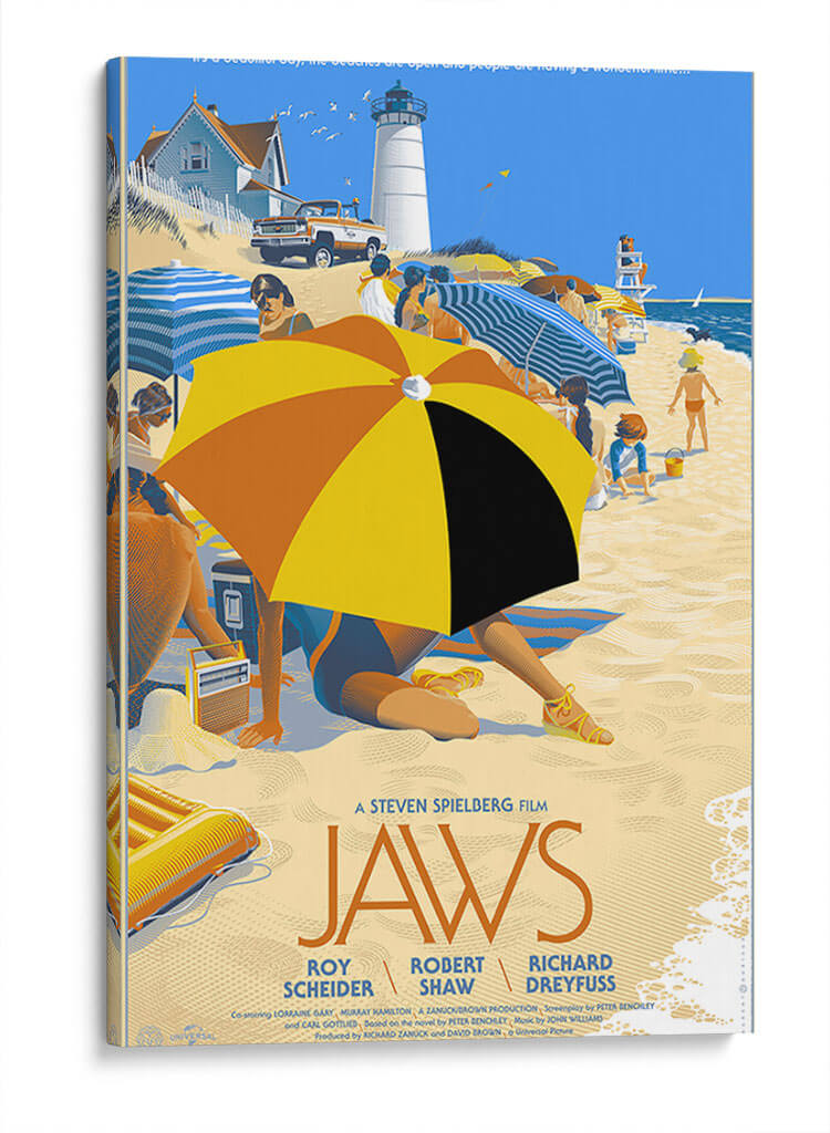 Jaws | Cuadro decorativo de Canvas Lab