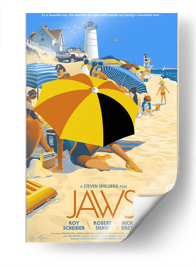 Jaws | Cuadro decorativo de Canvas Lab