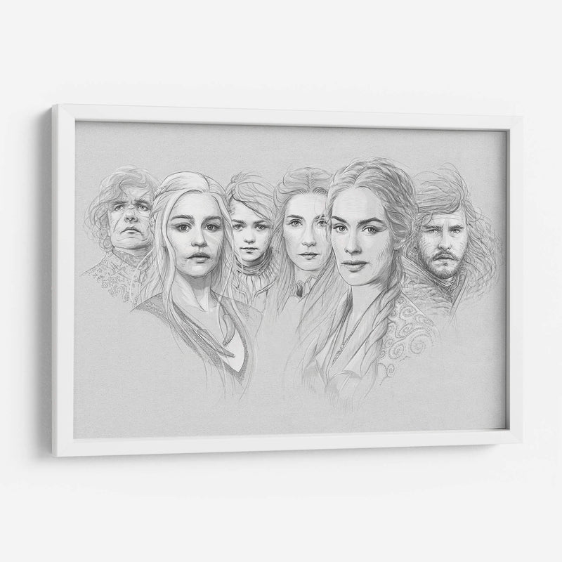 Game of Thrones sketch | Cuadro decorativo de Canvas Lab