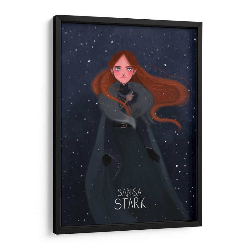 Ilustración de Sansa Stark | Cuadro decorativo de Canvas Lab