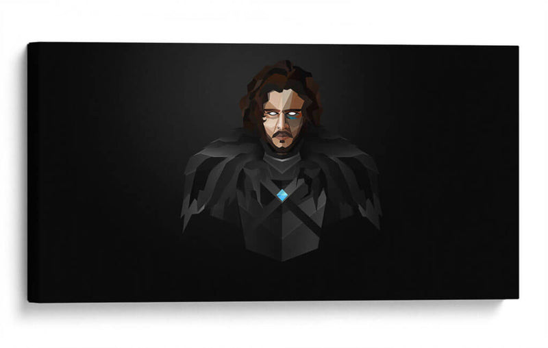 Jon Snow Minimal | Cuadro decorativo de Canvas Lab