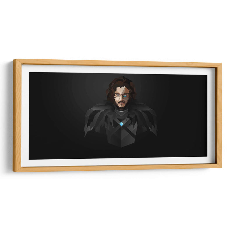 Jon Snow Minimal | Cuadro decorativo de Canvas Lab