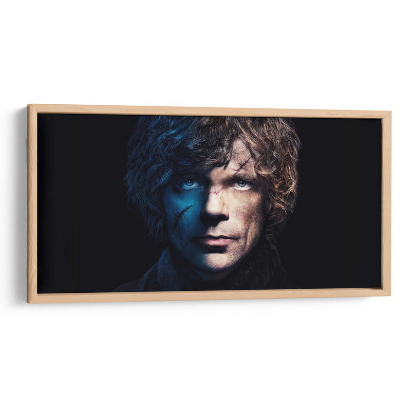 Tyrion Lannister en azul | Cuadro decorativo de Canvas Lab