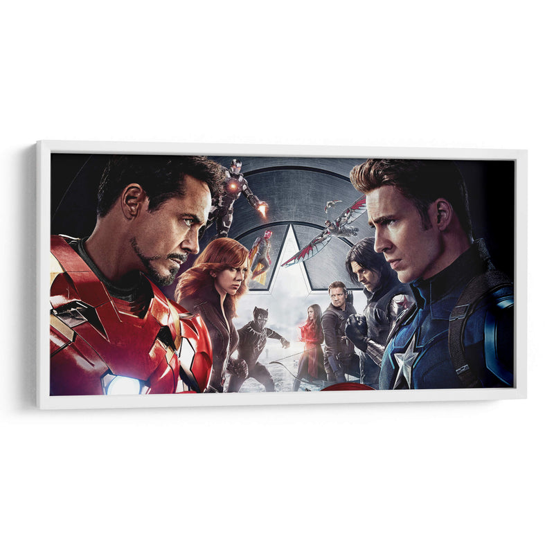 Avengers miradas | Cuadro decorativo de Canvas Lab