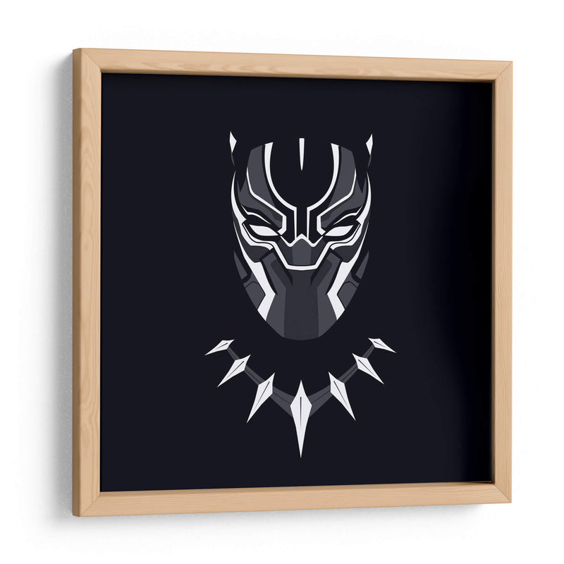 Black Panther Minimal | Cuadro decorativo de Canvas Lab