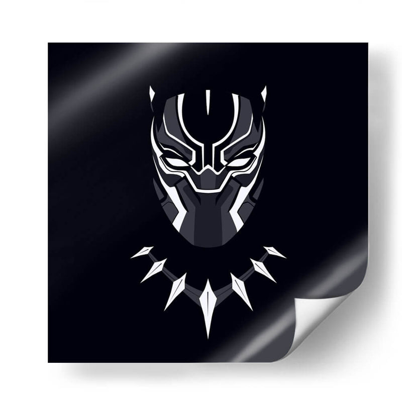 Black Panther Minimal | Cuadro decorativo de Canvas Lab