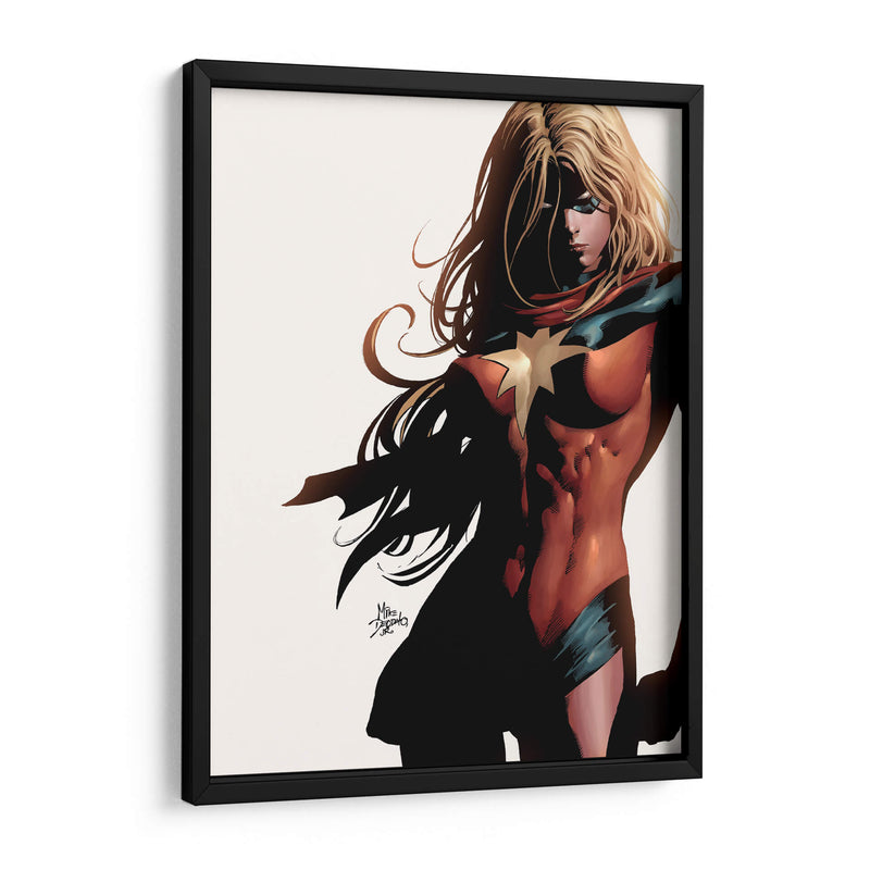 Cpt Marvel | Cuadro decorativo de Canvas Lab