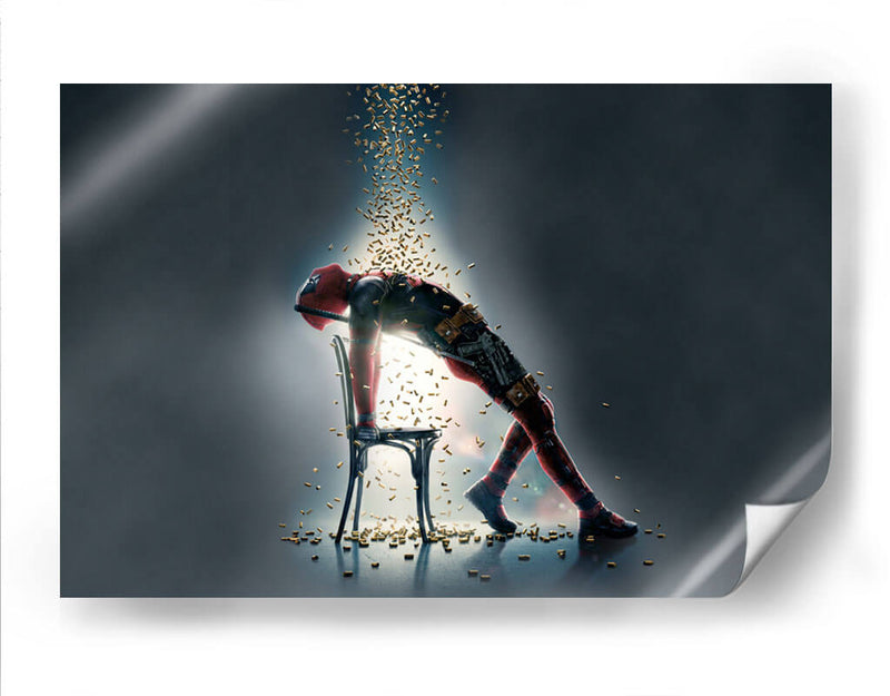 Deadpool balas | Cuadro decorativo de Canvas Lab