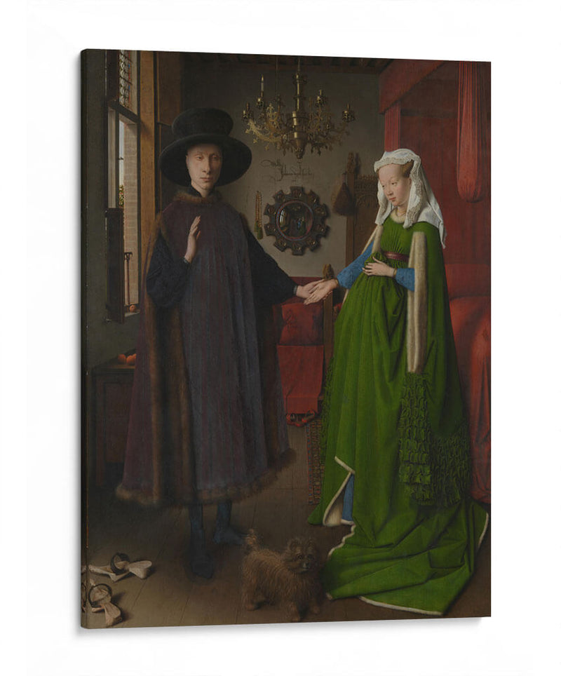 Arnolfini Portrait - Jan van Eyck | Cuadro decorativo de Canvas Lab