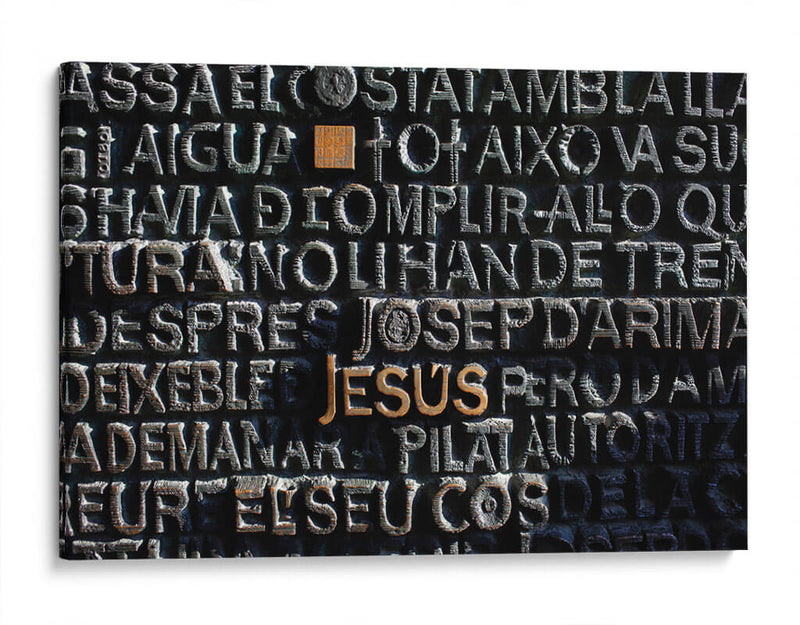 Jesús | Cuadro decorativo de Canvas Lab
