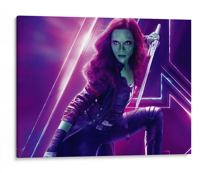 Gamora Infinity War | Cuadro decorativo de Canvas Lab
