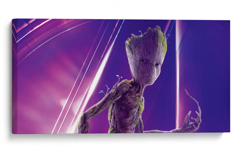 Groot Avengers | Cuadro decorativo de Canvas Lab