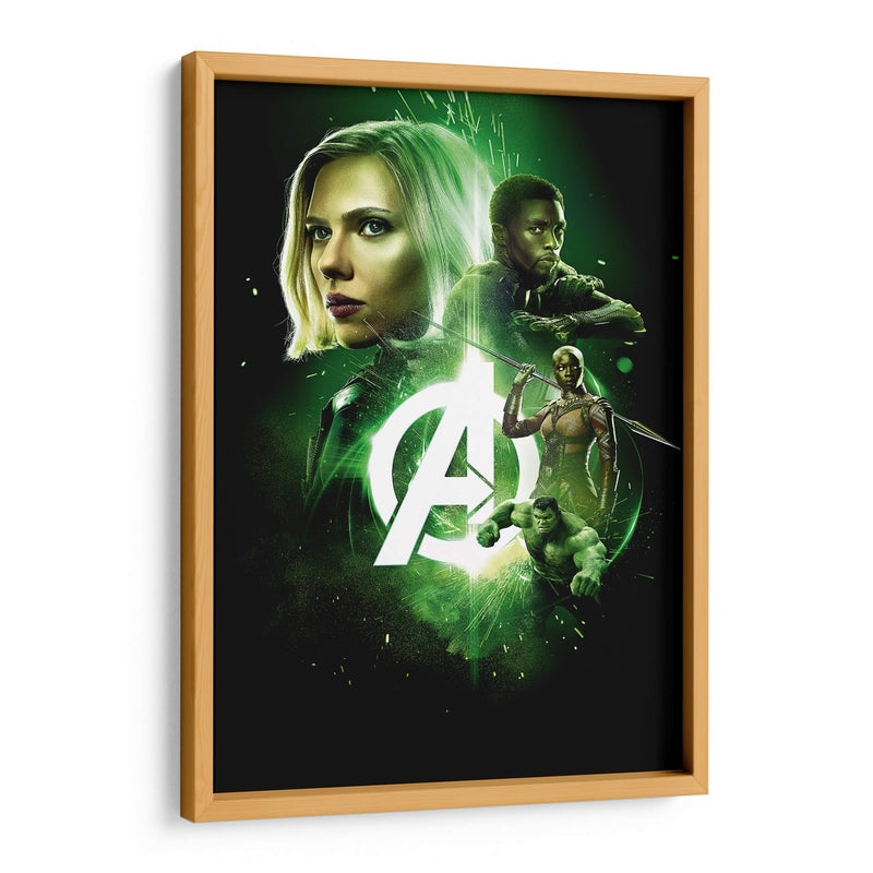 Infinity War Verde | Cuadro decorativo de Canvas Lab