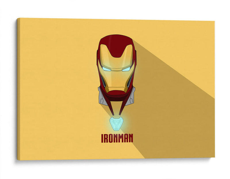 Iron Man Minimal | Cuadro decorativo de Canvas Lab