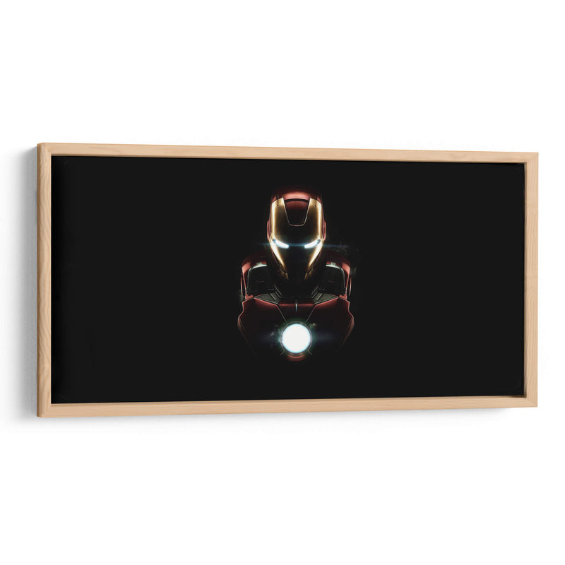 Luz de Iron Man | Cuadro decorativo de Canvas Lab