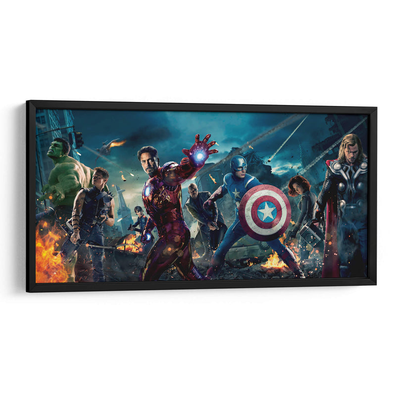Confrontación Avengers | Cuadro decorativo de Canvas Lab