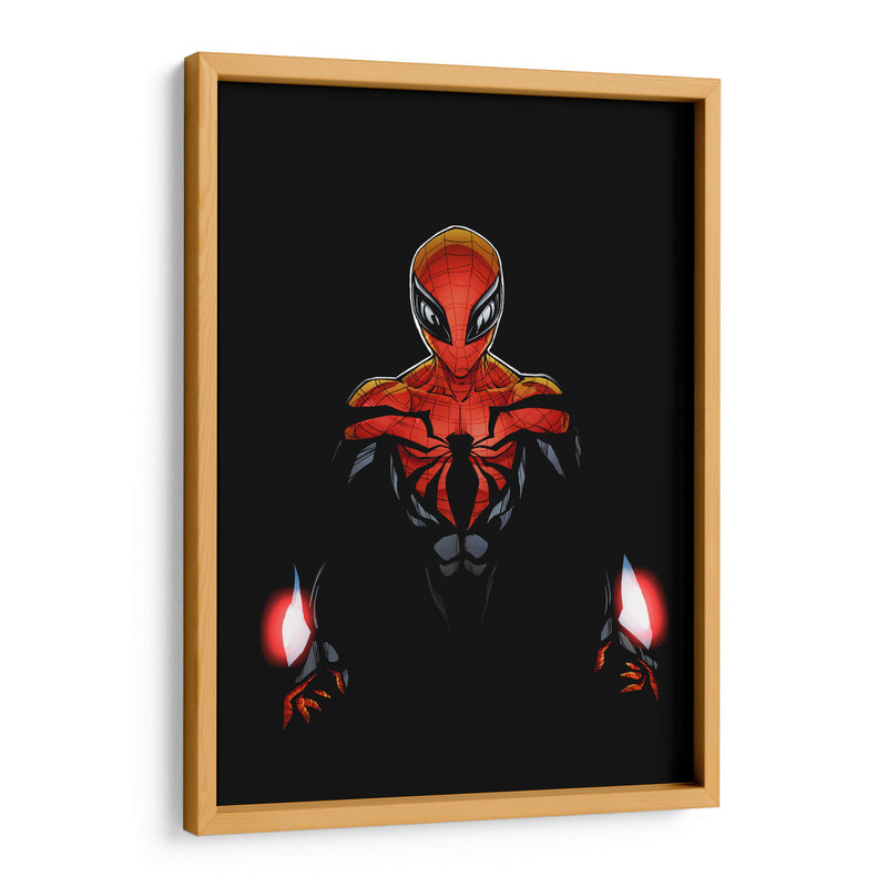 Spiderman in the dark | Cuadro decorativo de Canvas Lab