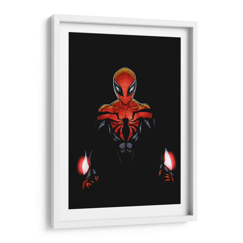 Spiderman in the dark | Cuadro decorativo de Canvas Lab