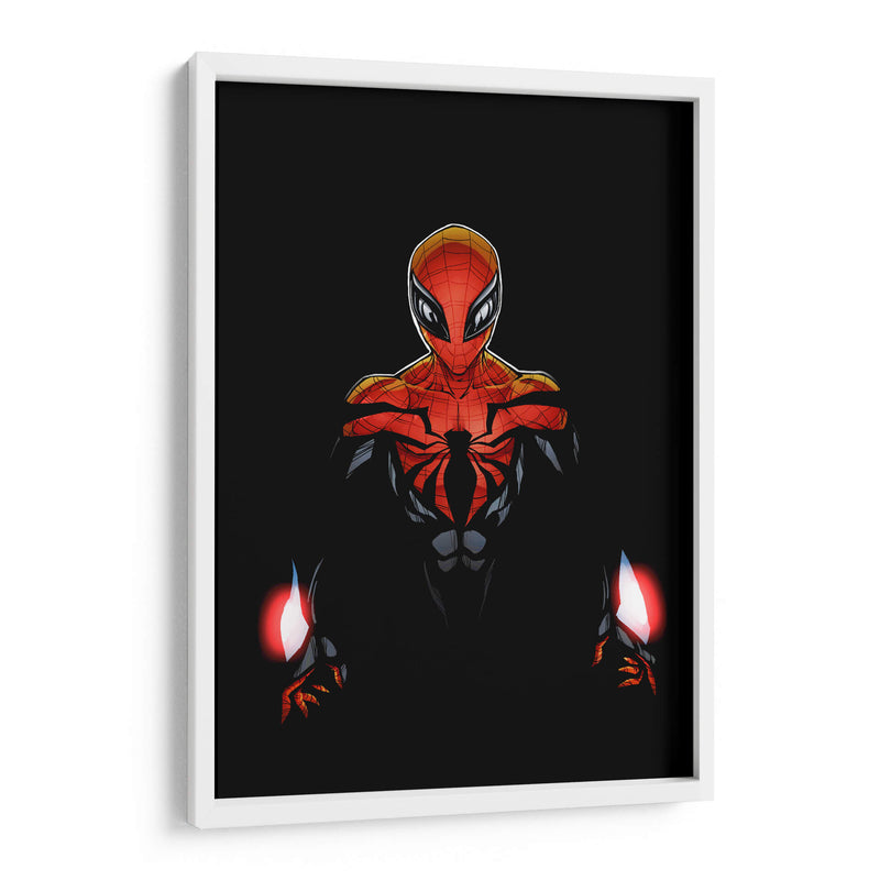 Spiderman in the dark | Cuadro decorativo de Canvas Lab