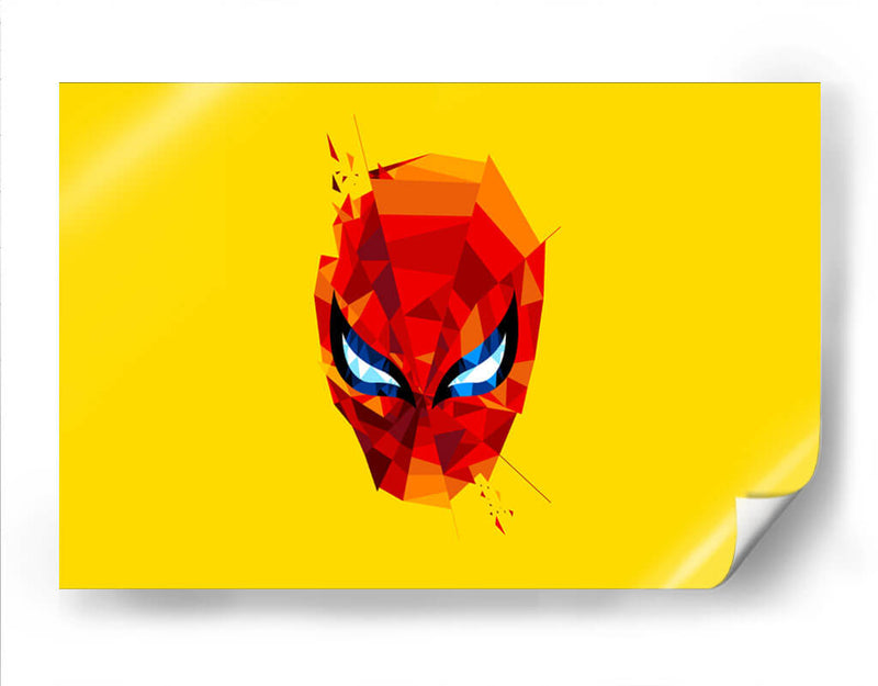 Spiderman Polygon | Cuadro decorativo de Canvas Lab