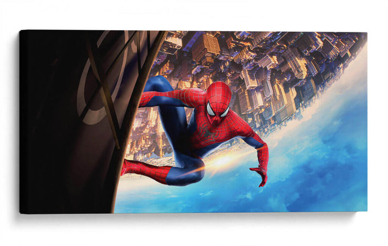 Spiderman skyline | Cuadro decorativo de Canvas Lab