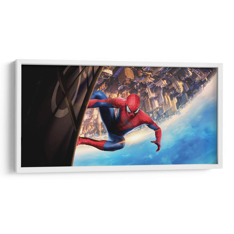 Spiderman skyline | Cuadro decorativo de Canvas Lab