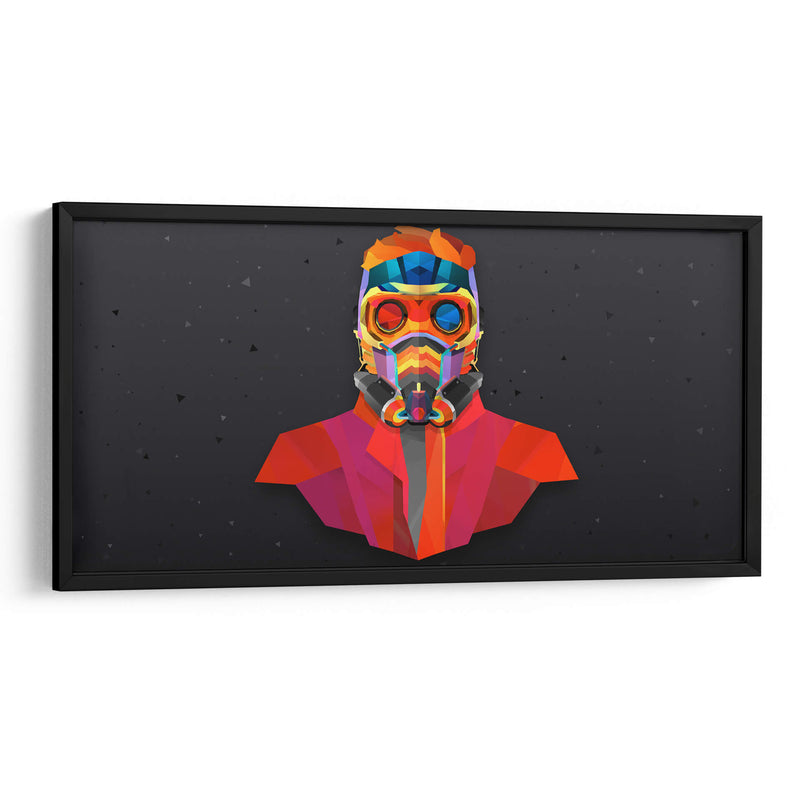 Star Lord de colores | Cuadro decorativo de Canvas Lab