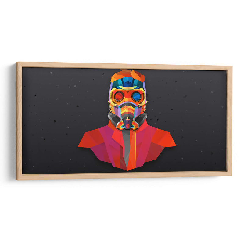 Star Lord de colores | Cuadro decorativo de Canvas Lab