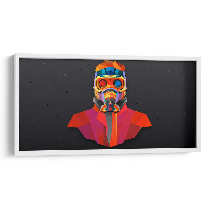 Star Lord de colores | Cuadro decorativo de Canvas Lab