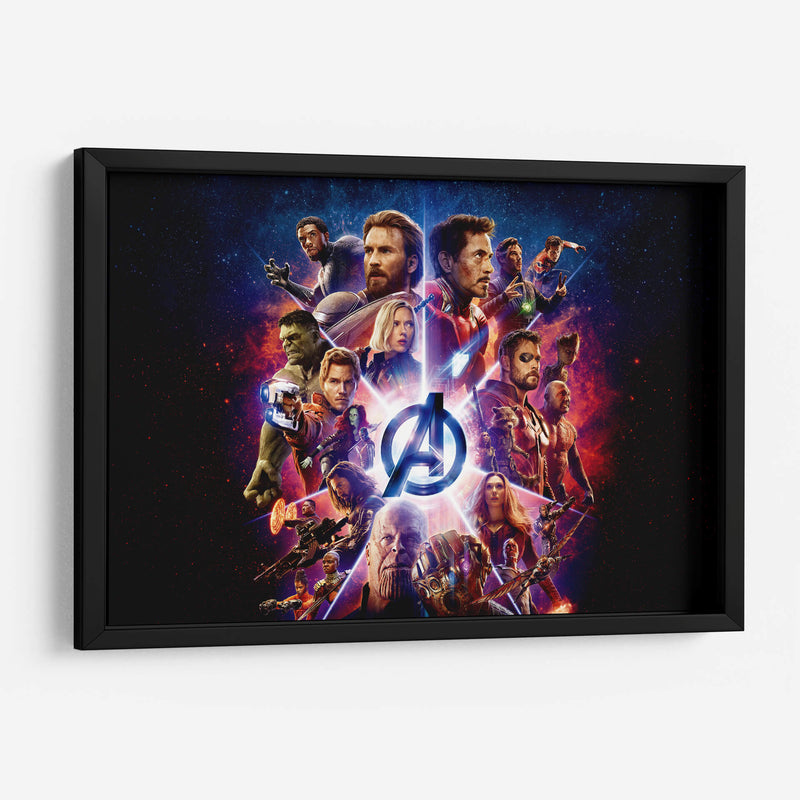 The Avengers together | Cuadro decorativo de Canvas Lab