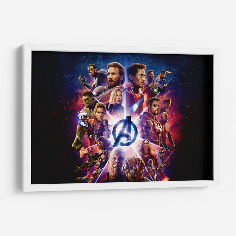 The Avengers together | Cuadro decorativo de Canvas Lab