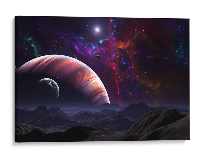 Júpiter y el universo | Cuadro decorativo de Canvas Lab