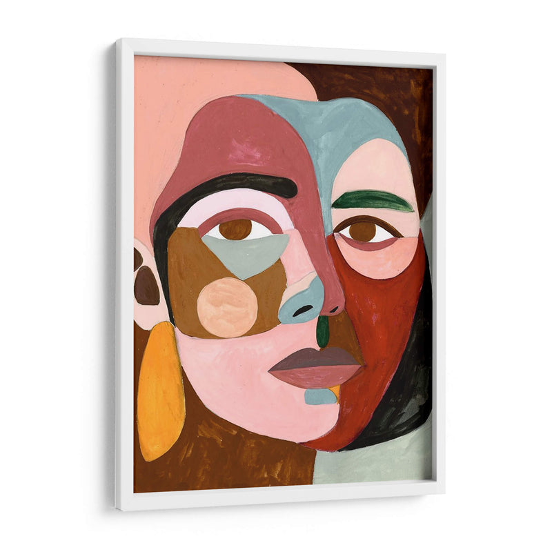 Geo Face Ii - Victoria Borges | Cuadro decorativo de Canvas Lab