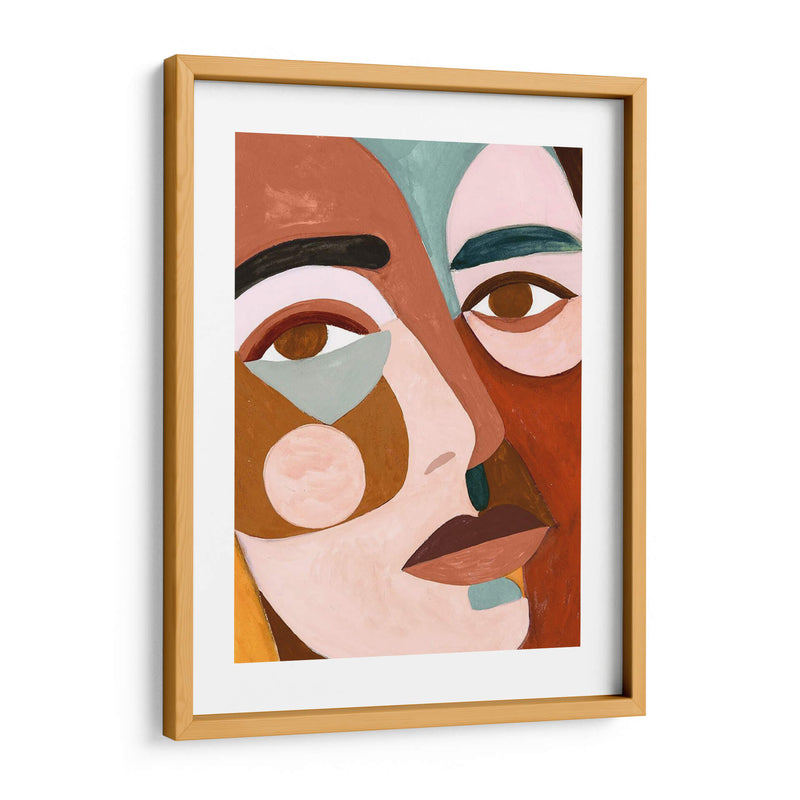 Geo Face Iii - Victoria Borges | Cuadro decorativo de Canvas Lab