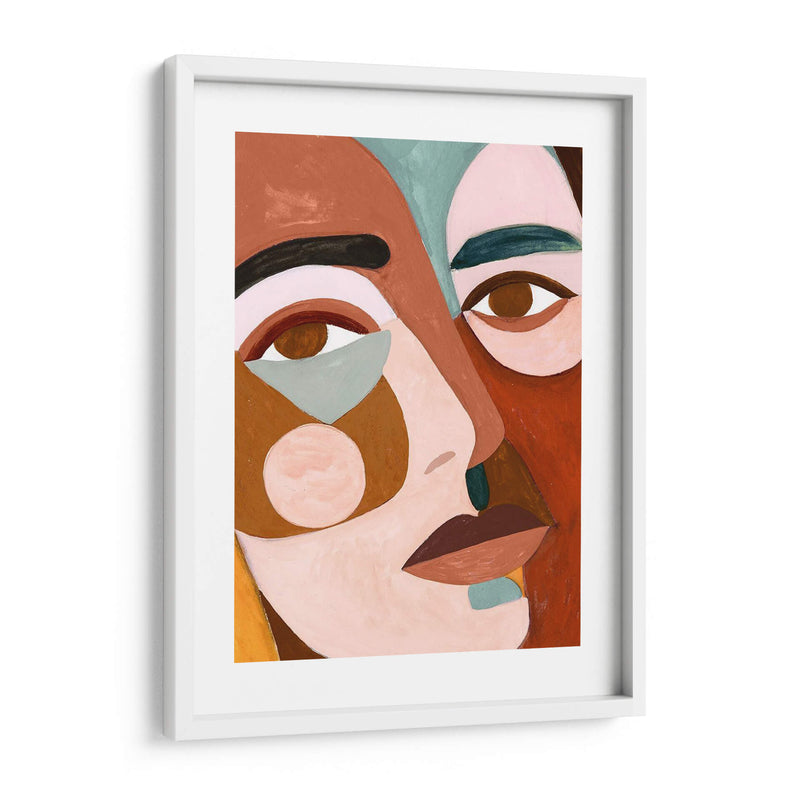 Geo Face Iii - Victoria Borges | Cuadro decorativo de Canvas Lab