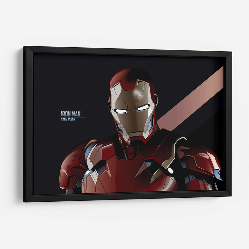Tony Stark | Cuadro decorativo de Canvas Lab