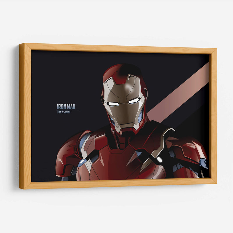 Tony Stark | Cuadro decorativo de Canvas Lab